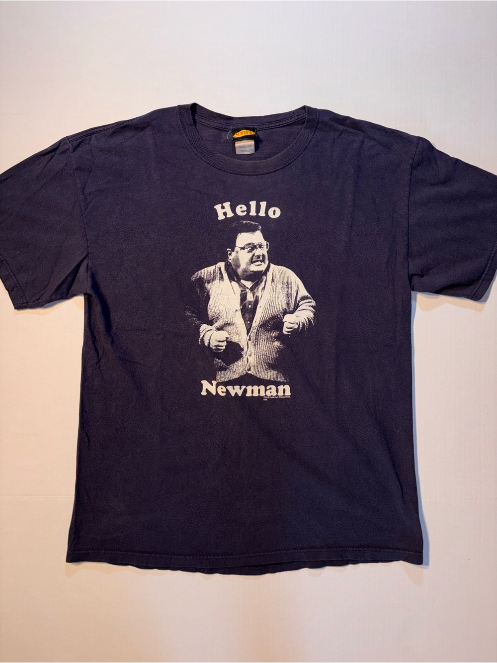 Vtg Seinfeld Hello Newman TV Sitcom Promo 90’s Logo T-shirt Sz Large